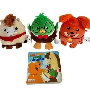 Dexter Henry Penny Small Plush Lot If 3 with Book Bendon